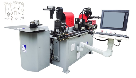 Buigmachine van de hoge Precisie 3D Draad, Multifunctie 3D Draad die Machine vormen