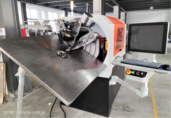 0,3 - 2,5 mm draad die multifunctionele CNC-veermachine met servoaandrijving vormt