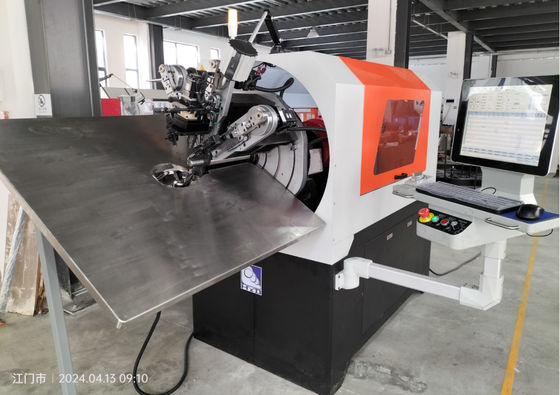 0,3 - 2,5 mm draad die multifunctionele CNC-veermachine met servoaandrijving vormt