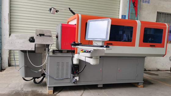 CNC draad buigmachine, 8 assen 3D draad buigmachine