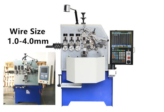 Geautomatiseerde CNC torsieveermachine 120 meter per min spoelsnelheidssystemen
