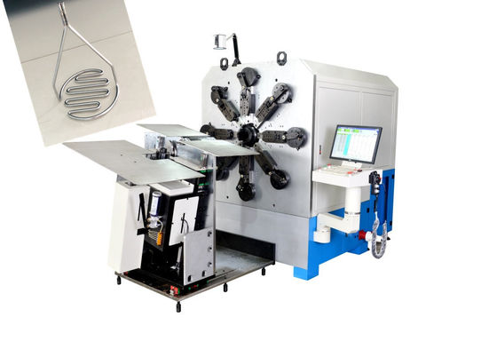 Vesatile die CNC de Lente roteren die Machine voor de Toren Gestalte gegeven Compressielente vormen