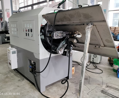 0.3-2.5mm Hoog efficiënte CNC-veermachine, multifunctionele computerveermachine