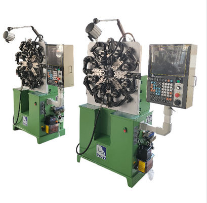 0.2-2.3mm Hoogprecisie CNC-veermachine HYD-20T-4A Vijfas met draadrotatie