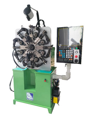 0.2-2.3mm Hoogprecisie CNC-veermachine HYD-20T-4A Vijfas met draadrotatie