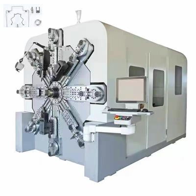 HYD-80T-13A 13 Axes CNC Spring Machine with 80m/min Max Wire Speed and 68.5KW Power