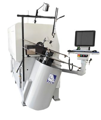 Spring Steel 2 - 8mm 3D CNC Wire Bender Stable Forming With CNC System