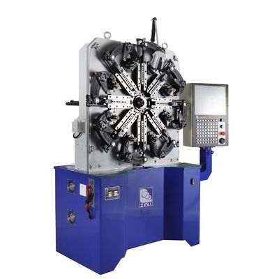 Drie-assige CNC-veerwikkelmachine met tuimelaarontwerp en spoelsystemen
