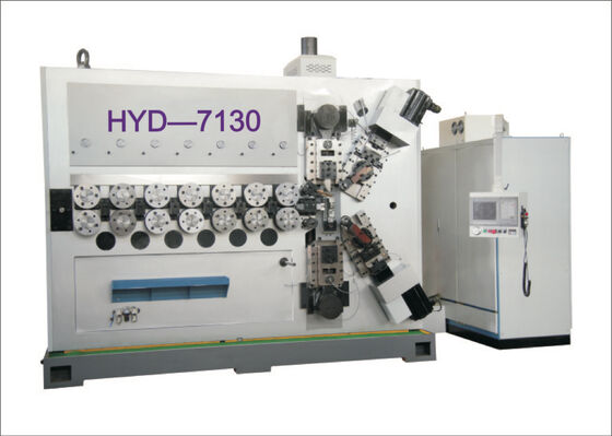 Automatische 7-assige CNC multifunctionele spoelveermachine 6-16mm kernmotorcomponent voor metaal en metallurgie