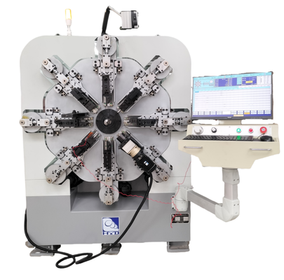 Energiebesparende CNC-veermachine Max veertien assen Voeding 380V-systemen