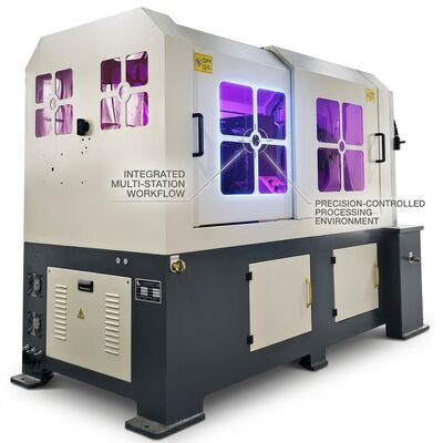 Vijf Assen Draad Roterende CNC Lente Machine 1,0 - 4,0 mm Japan Motorsysteem