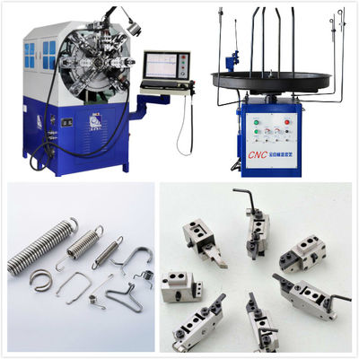 Cnc-veerrolmachine zonder cammen Computerized diameter 0,3 - 2,5 mm Systemen