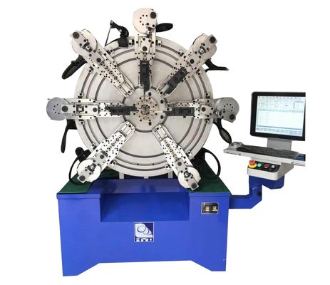 27KW CNC-spanningstorsieveer die machine oprolt met twaalf assensystemen