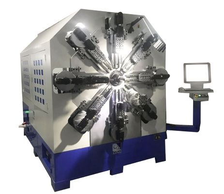 Hoge Nauwkeurigheid CNC Lente Making Machine Servomotorsystemen met één as