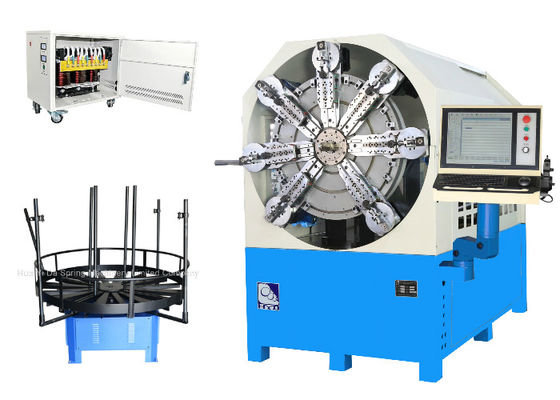Draad roterende CNC-veerproductiemachine Twaalf tot veertien assensystemen