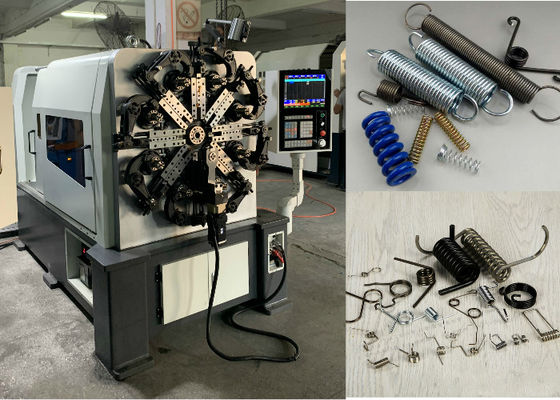 ISO9001 5-as 4,0 mm draadveermachine 17,5 kW CNC-veervormer