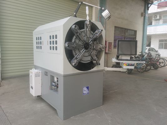 Rock Free Camless 12 Axes CNC Spring Forming Making Machine Draad Rotary