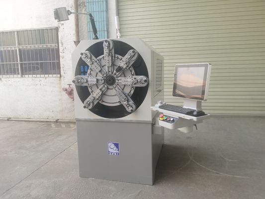 Rock Free Camless 12 Axes CNC Spring Forming Making Machine Draad Rotary