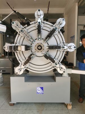 4,0 mm CNC-besturingsveerproductiemachine die vormsystemen oprolt