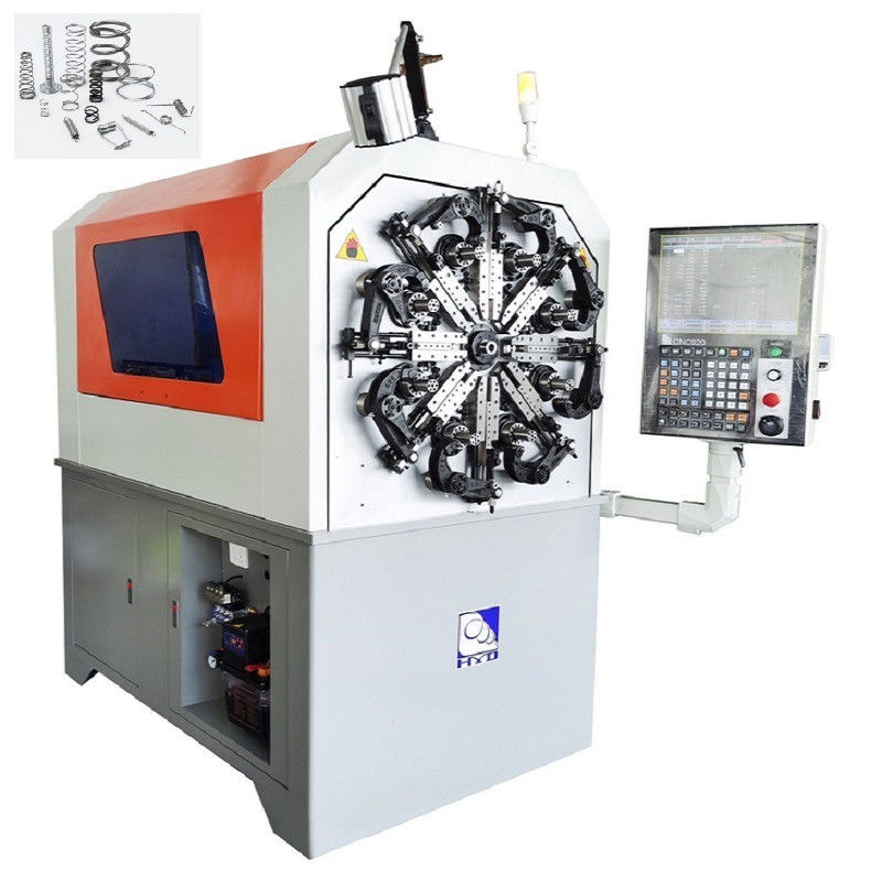 Automatische veerproductiemachine CNC nokdraadvormmachine met roterende systemen