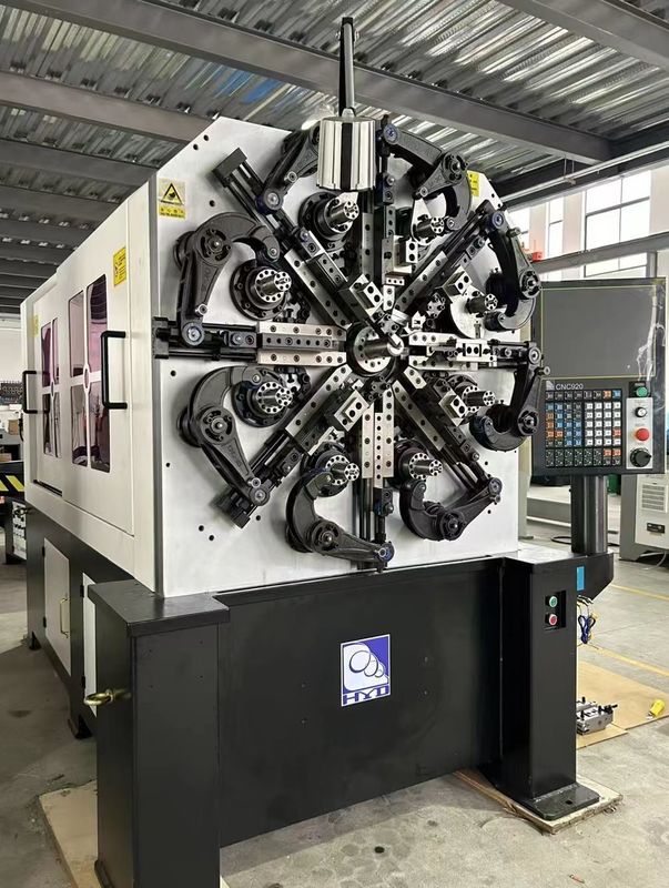HYD-40T-5A Vijfassige CNC-veervormmachine die 1,0-4,2 mm draad hanteert