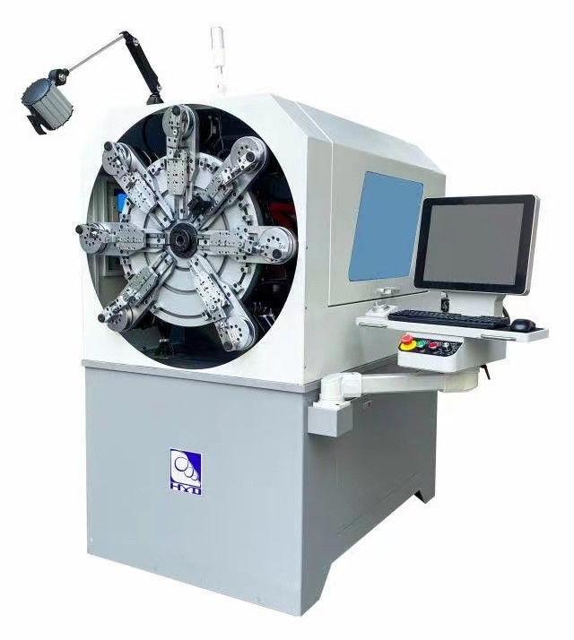 0.3-2.5mm Hoog efficiënte CNC-veermachine, multifunctionele computerveermachine