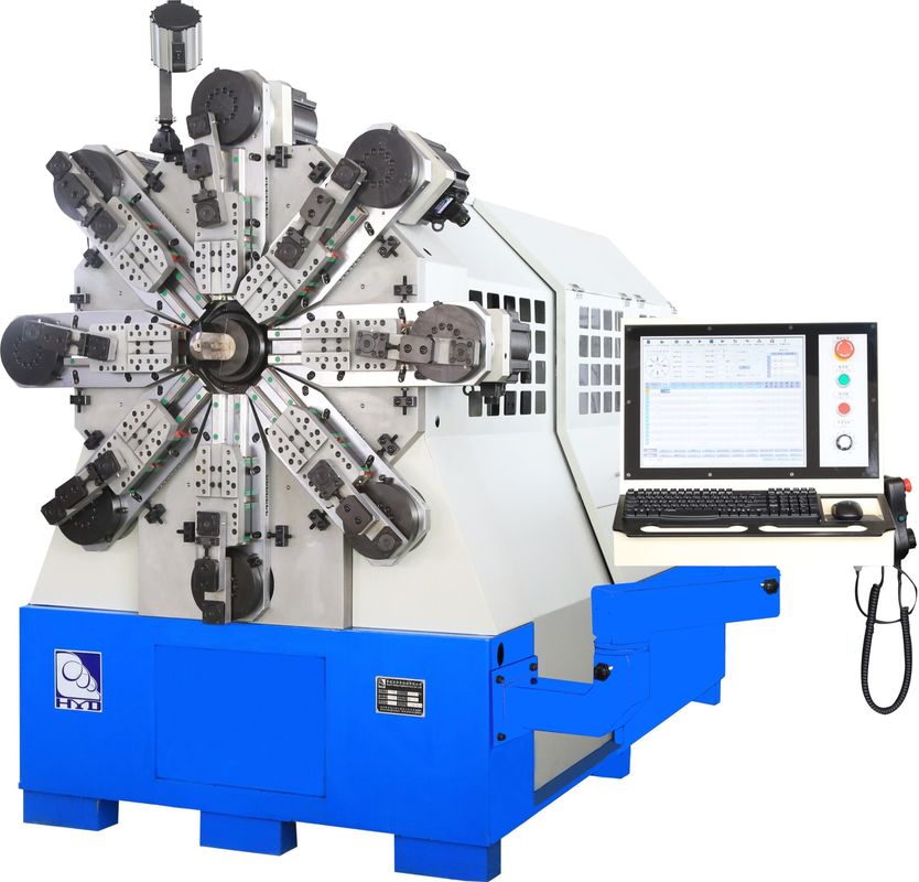 Max veertien assen CNC-veermachine 2,0 mm - 6,0 mm nokloze torsiesystemen