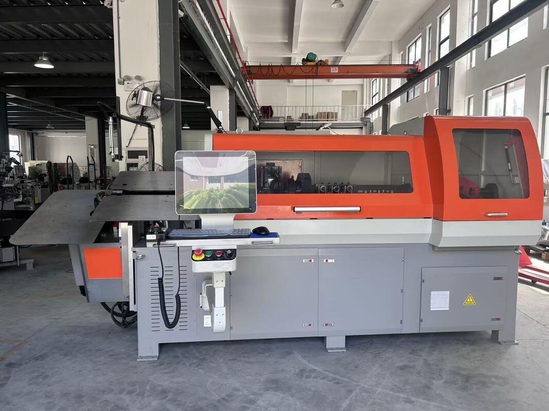 Hoge efficiënte CNC-veermachine Twaalf assen voor 3-8 mm laag koolstofstaal