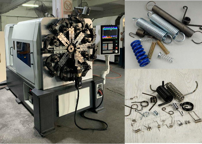 ISO9001 5-as 4,0 mm draadveermachine 17,5 kW CNC-veervormer