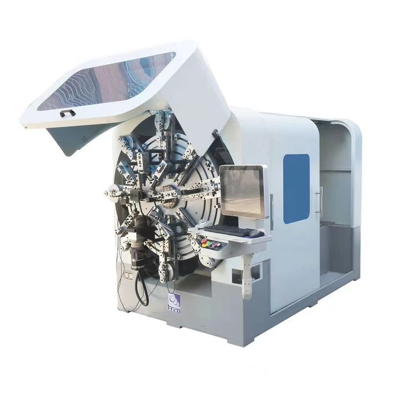 360 Graden Camloze Roterende 4mm Draad CNC Veer Machine Snelle Spoelvorming
