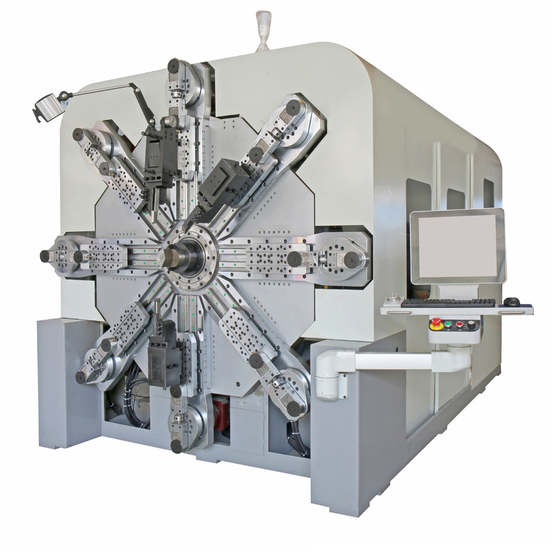 3mm tot 8mm CNC de Draadlente die Machine, de Lentemachine vormen van de 13 Asuitbreiding