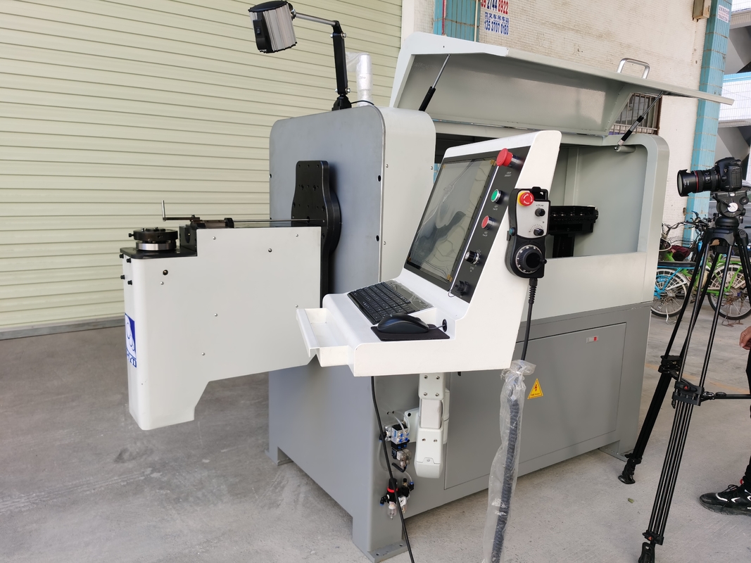 Roterende Hoofd 3D Draad Buigende Machine, 3.58.0mm Automatische Draad die Materiaal vormen