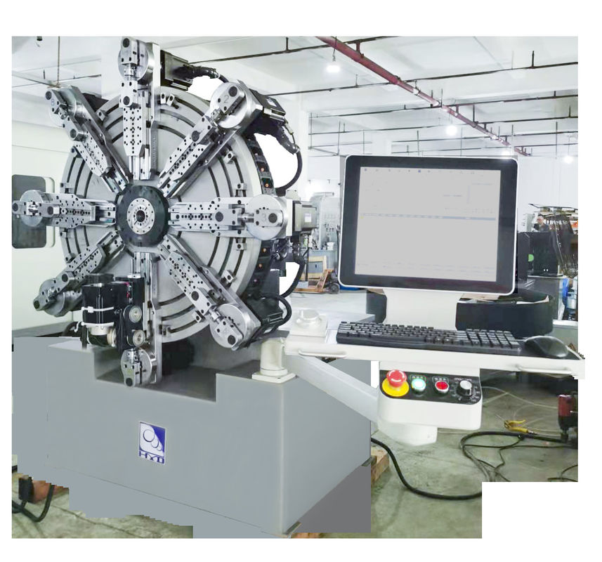 4,0 mm CNC-besturingsveerproductiemachine die vormsystemen oprolt