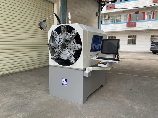 0.3-2.5mm Hoog efficiënte CNC-veermachine, multifunctionele computerveermachine